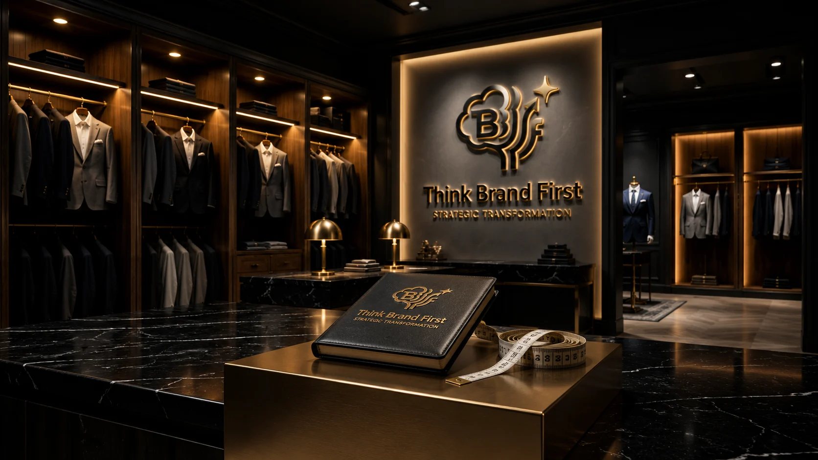 Think Brand First Premium Apparel Showroom Strategy Asset