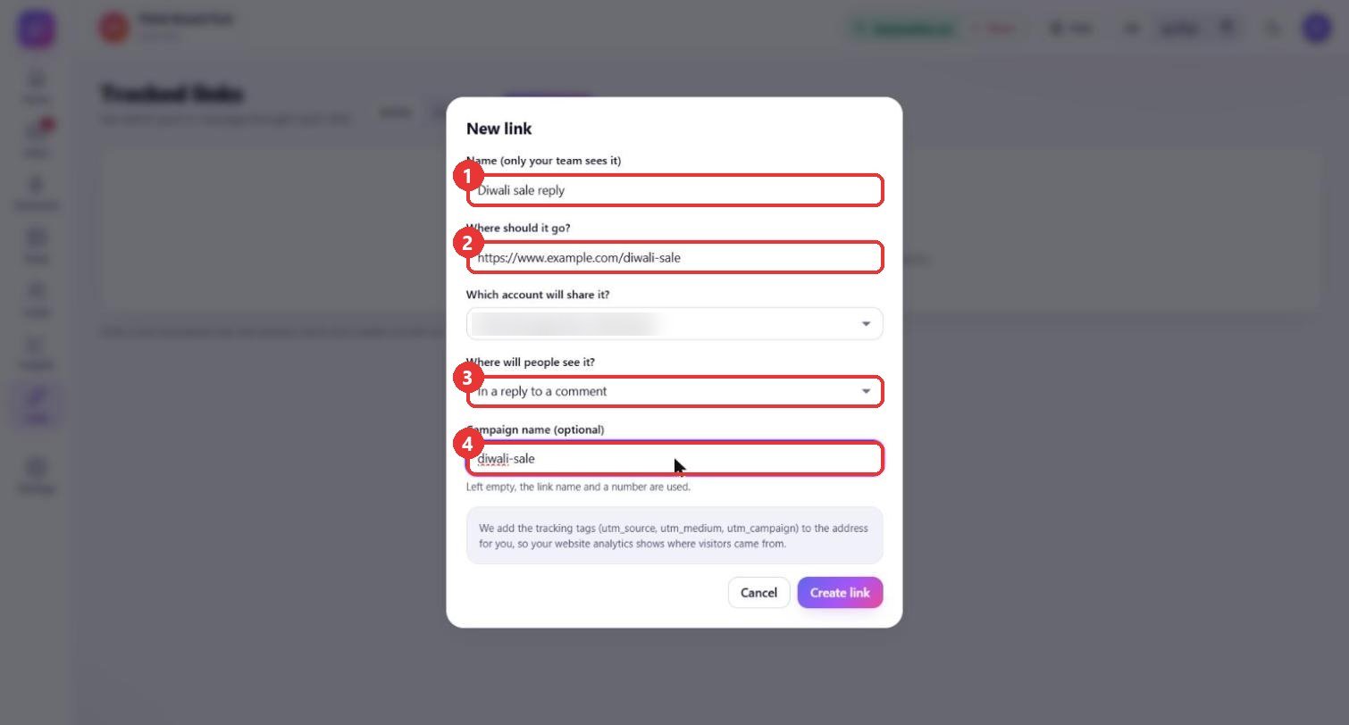 Fill in the form
